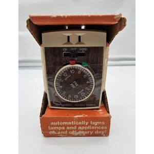 Vintage Ingraham‎ Do-All Timer Automatic 24 Hour Lamp Appliance On/Off Retro